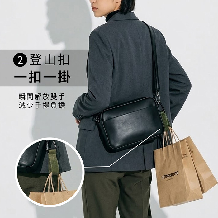 尼龍魔鬼氈雙用登山掛扣 多功能戶外露營掛鉤 登山扣 鑰匙圈 行李箱固定扣