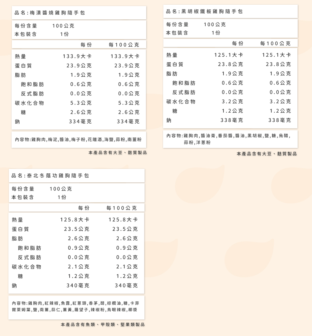 【杰森食代】舒肥雞胸肉100G
