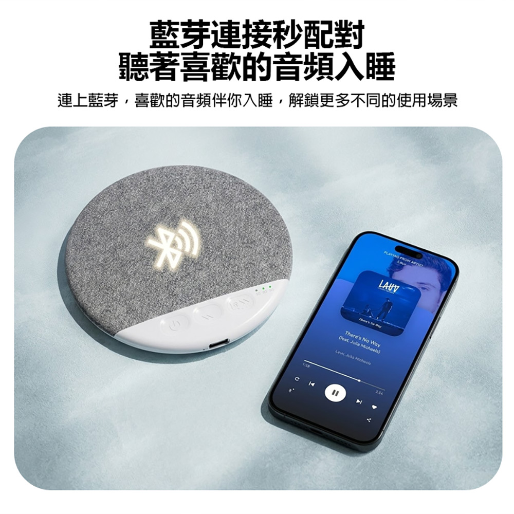 IS-X3 Pro 睡眠枕上音箱(內建白噪音 Hi-Fi高保真立體音效 藍芽連線 7天續航 定時關機 親膚材質)