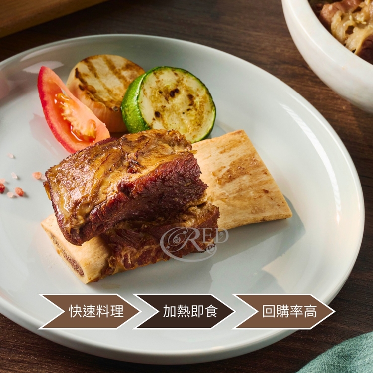 『裕の精肉舖』獨享包台塑牛小排(1包/2包/3包/5包)