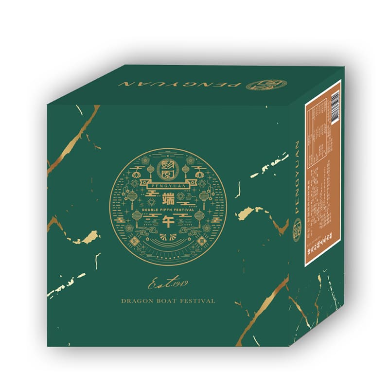 現貨+預購【彭園】毛家梅花肉粽禮盒(4顆/盒)