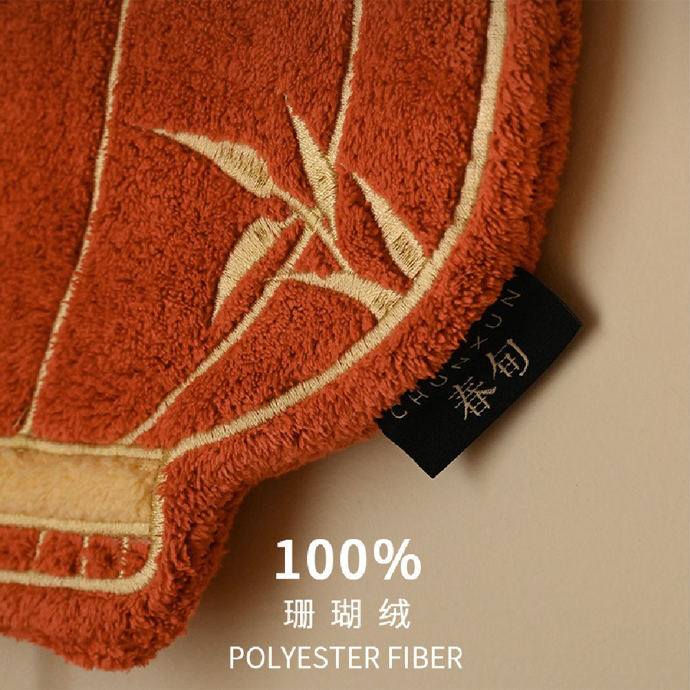 【JAR嚴選】新年中式刺繡燈籠吸水毛巾