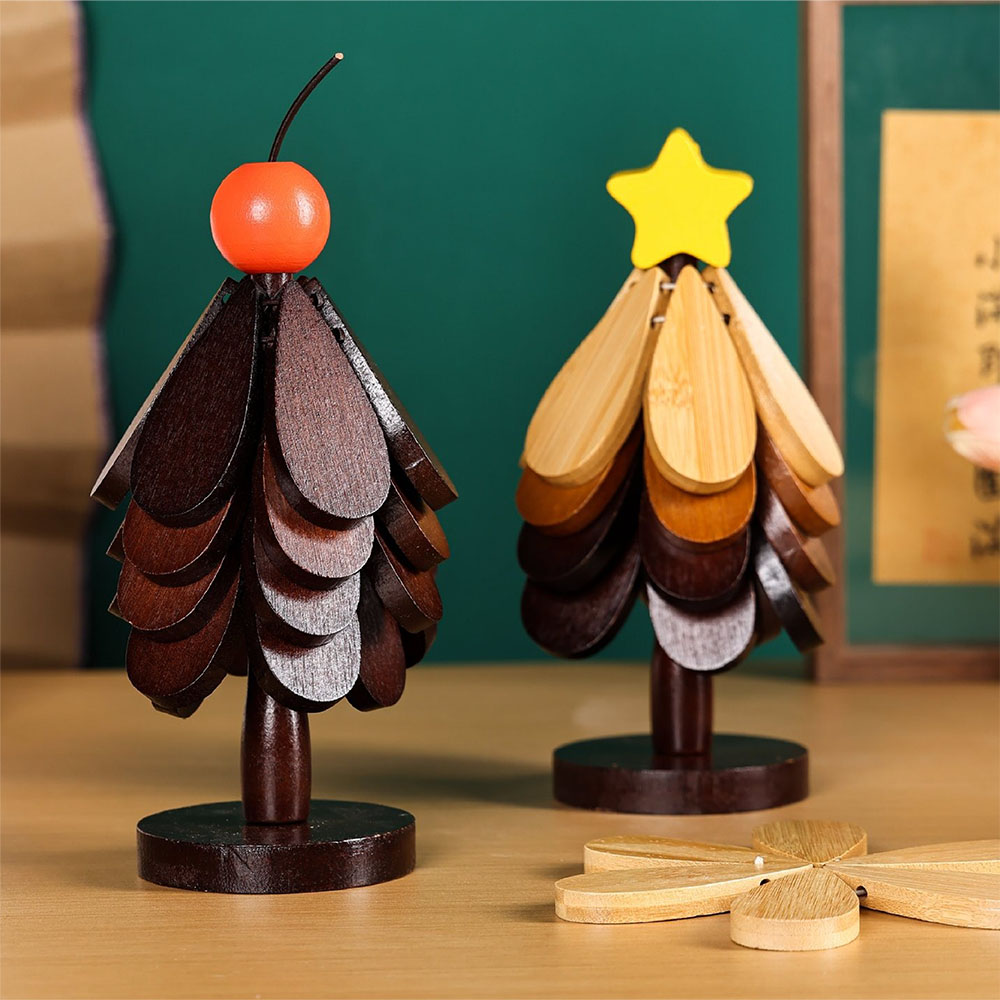 【JAR嚴選】創意小樹隔熱防燙耐高溫折疊鍋墊-三色款