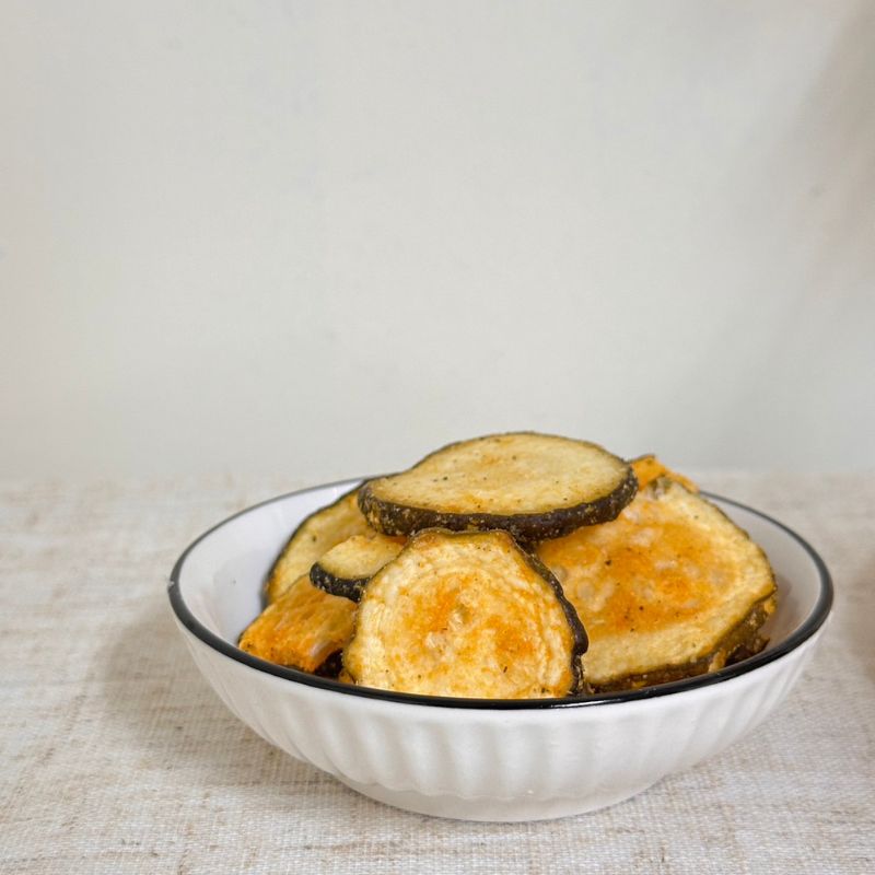 【五岳巴萊】仁愛鄉農會 櫛瓜脆片70g 蔬菜餅乾 農村好物 素食 芥末 墨西哥番椒 原味