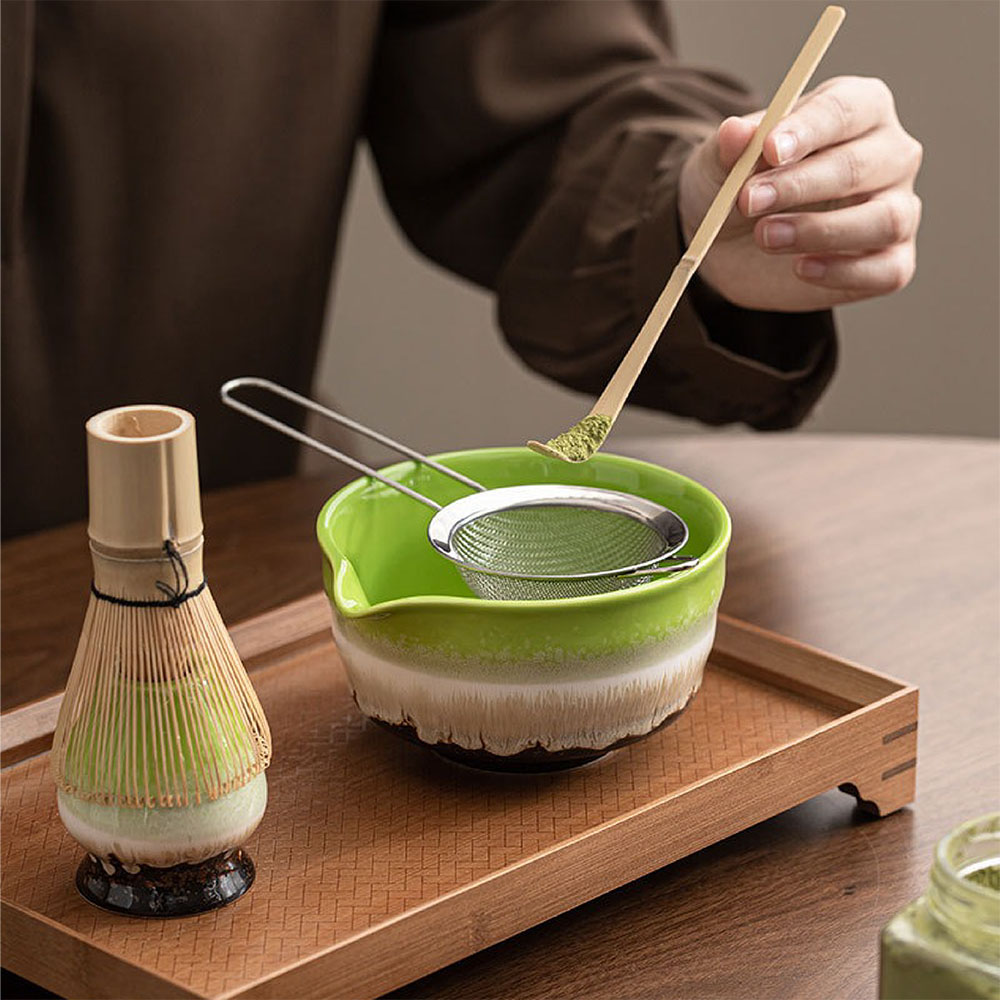【JAR嚴選】日式抹茶陶瓷茶具5件組