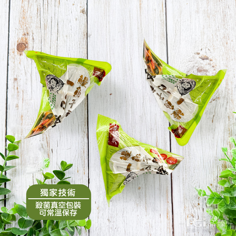 【得意中華】鰻魚干貝一品粽(150g)(常溫)