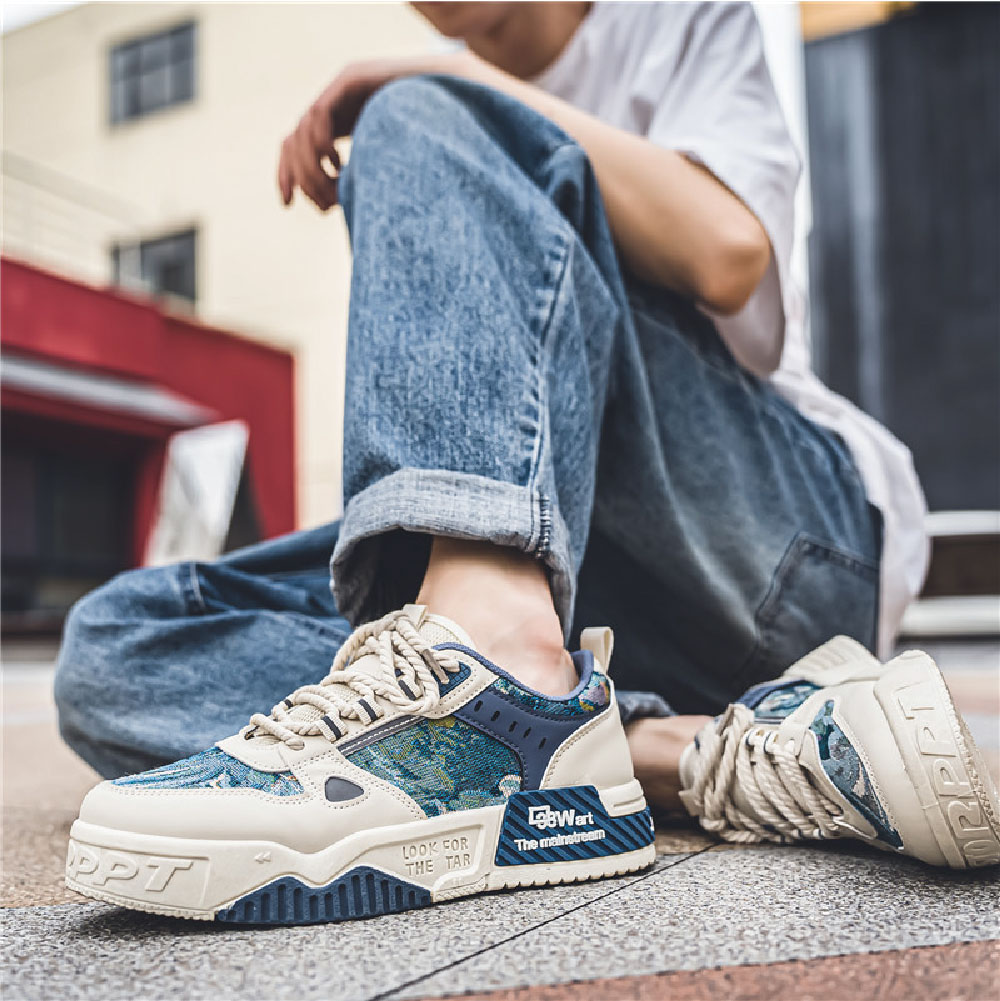 【JAR嚴選】男款潮流百搭休閒板鞋