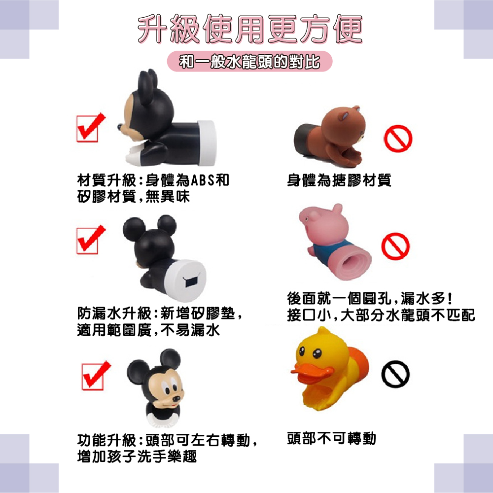 【JAR嚴選】卡通水龍頭延伸器