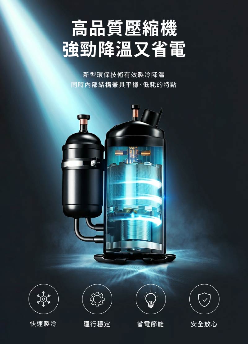 【JJPRO 家佳寶】通過BSMI認證 3-5坪 R32 7500Btu多功能移動式冷氣機/空調(JPAC06)