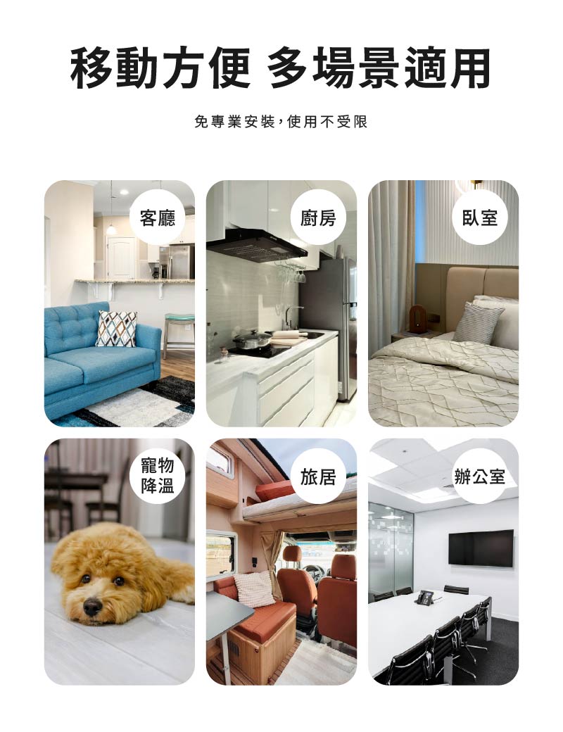 【JJPRO 家佳寶】通過BSMI認證 5-7坪 R32 9000Btu 多功能移動式冷氣機/空調 (JPAC07)