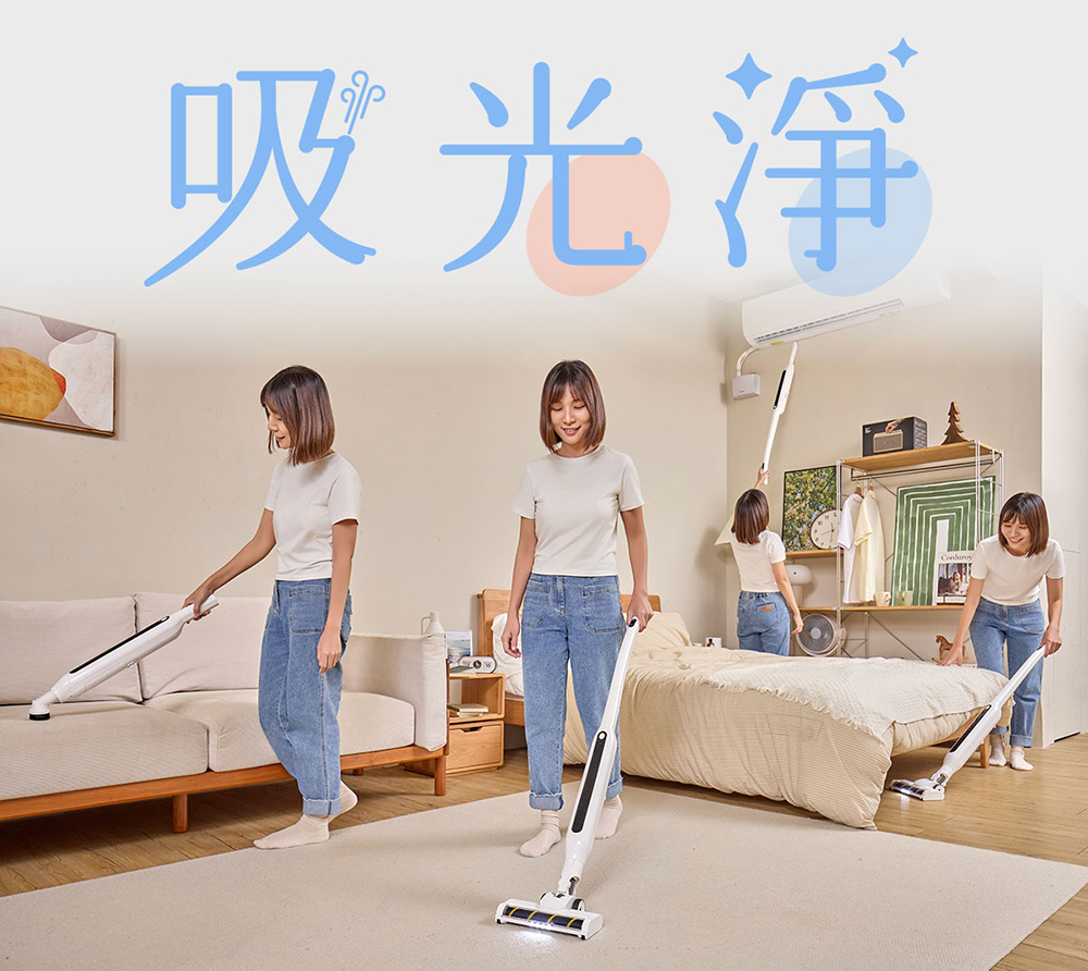 NICONICO自動集塵無線吸塵器NI-DV2531