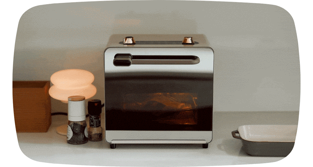 【NICONICO】鏡面美型氣炸烤箱NI-GB2415