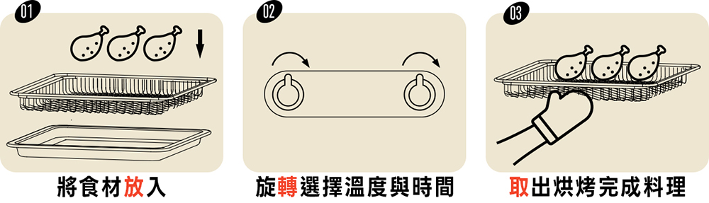 【NICONICO】鏡面美型氣炸烤箱NI-GB2415