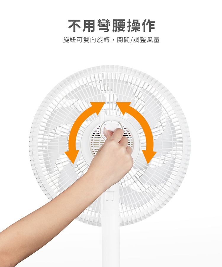 【歌林】14吋擺頭循環立扇KF-SD2544