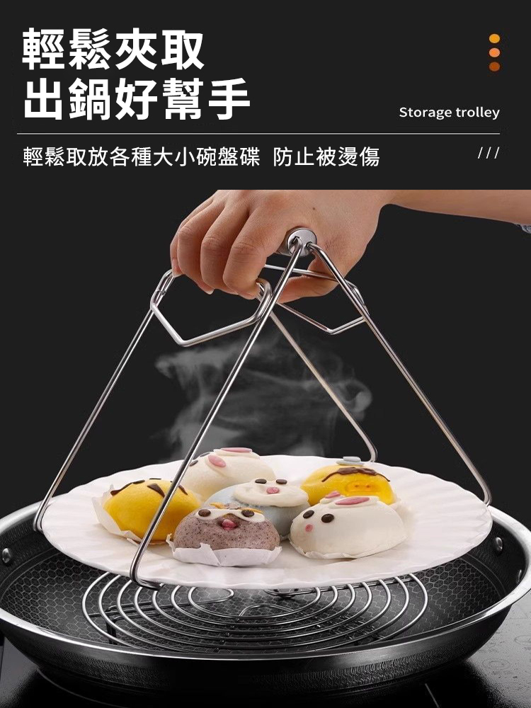 316L不鏽鋼防燙料理三件組