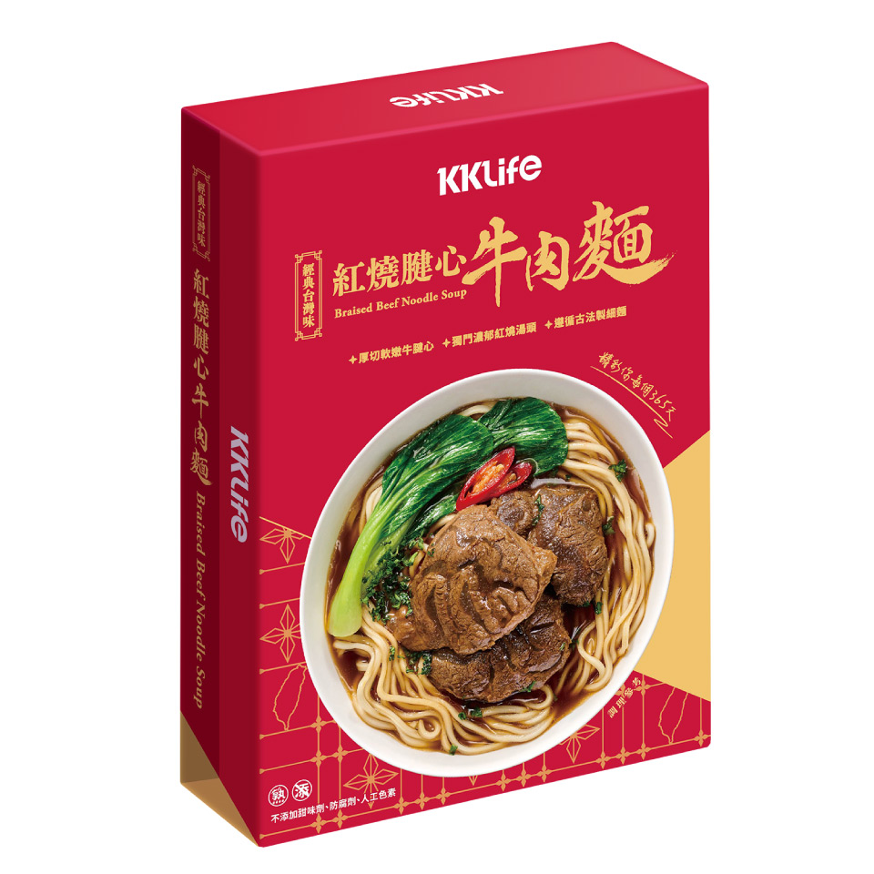 KKLife 常溫經典台灣味牛肉麵/軟骨湯麵