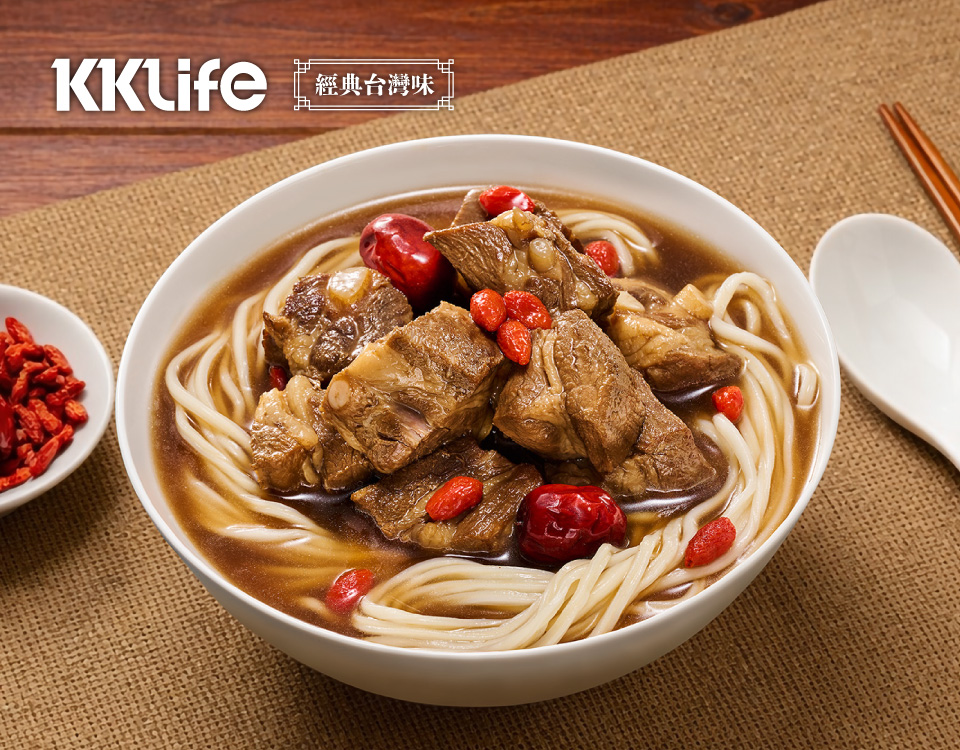 KKLife 常溫經典台灣味牛肉麵/軟骨湯麵