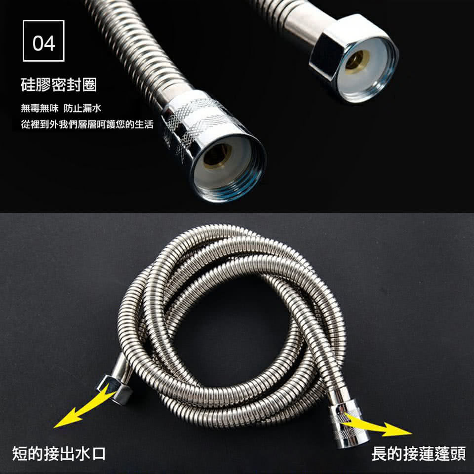 防爆不鏽鋼蓮蓬頭軟管(1.5米)