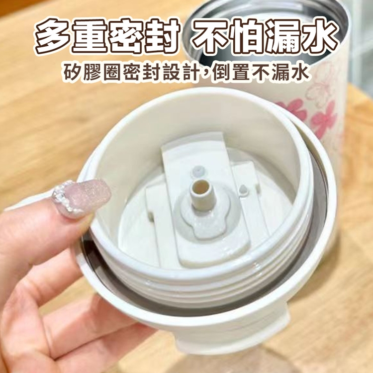 316不鏽鋼雙用泡茶咖啡杯 500ml 茶水分離 車載/露營兩用