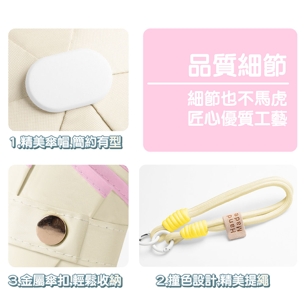 【JAR嚴選】迷你超輕便攜晴雨兩用傘(預購14個工作天)