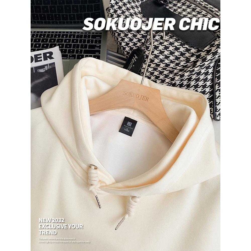 【JAR嚴選】秋冬保暖寬鬆長袖帽T(預購14個工作天)