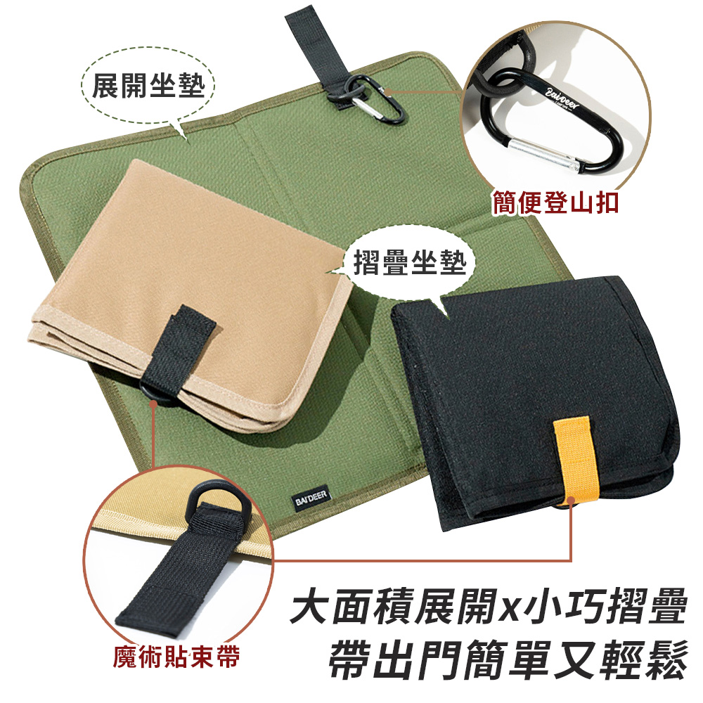 加厚便攜折疊防水隔髒坐墊