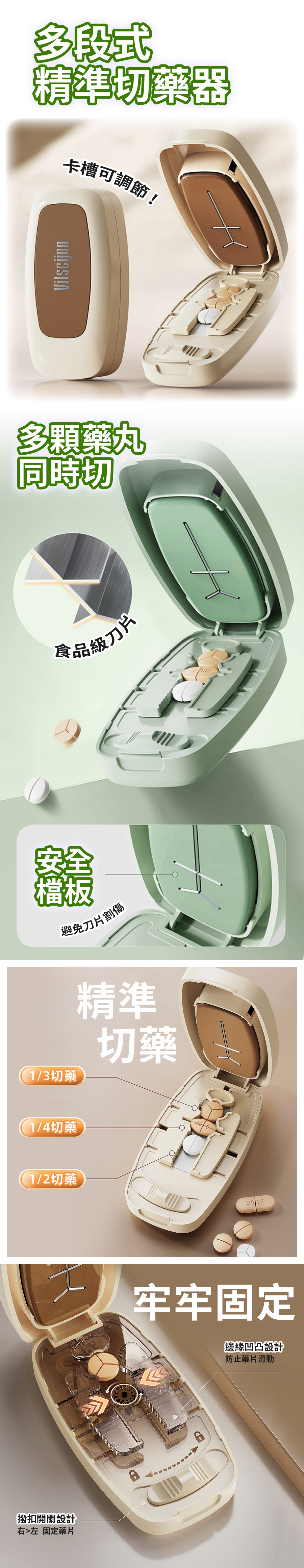 多段式精準切藥器