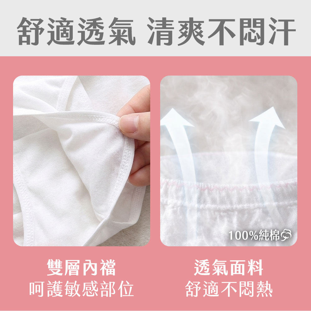 【奈森克林】親膚滅菌免洗內褲-女士款、孕婦款 月子褲