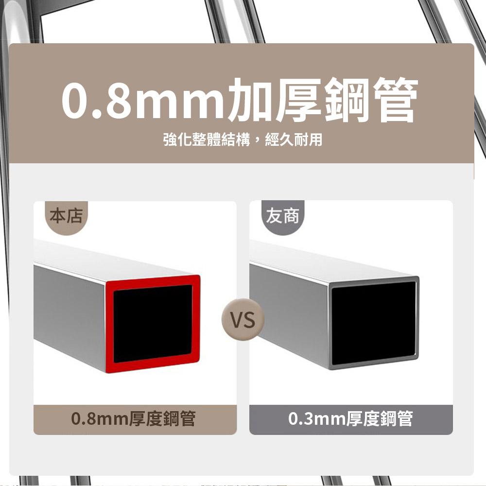 【Mr.box】2.4米不銹鋼X型三桿伸縮晾曬衣架(晾衣架 伸縮晾衣架 掛衣架 曬衣桿)