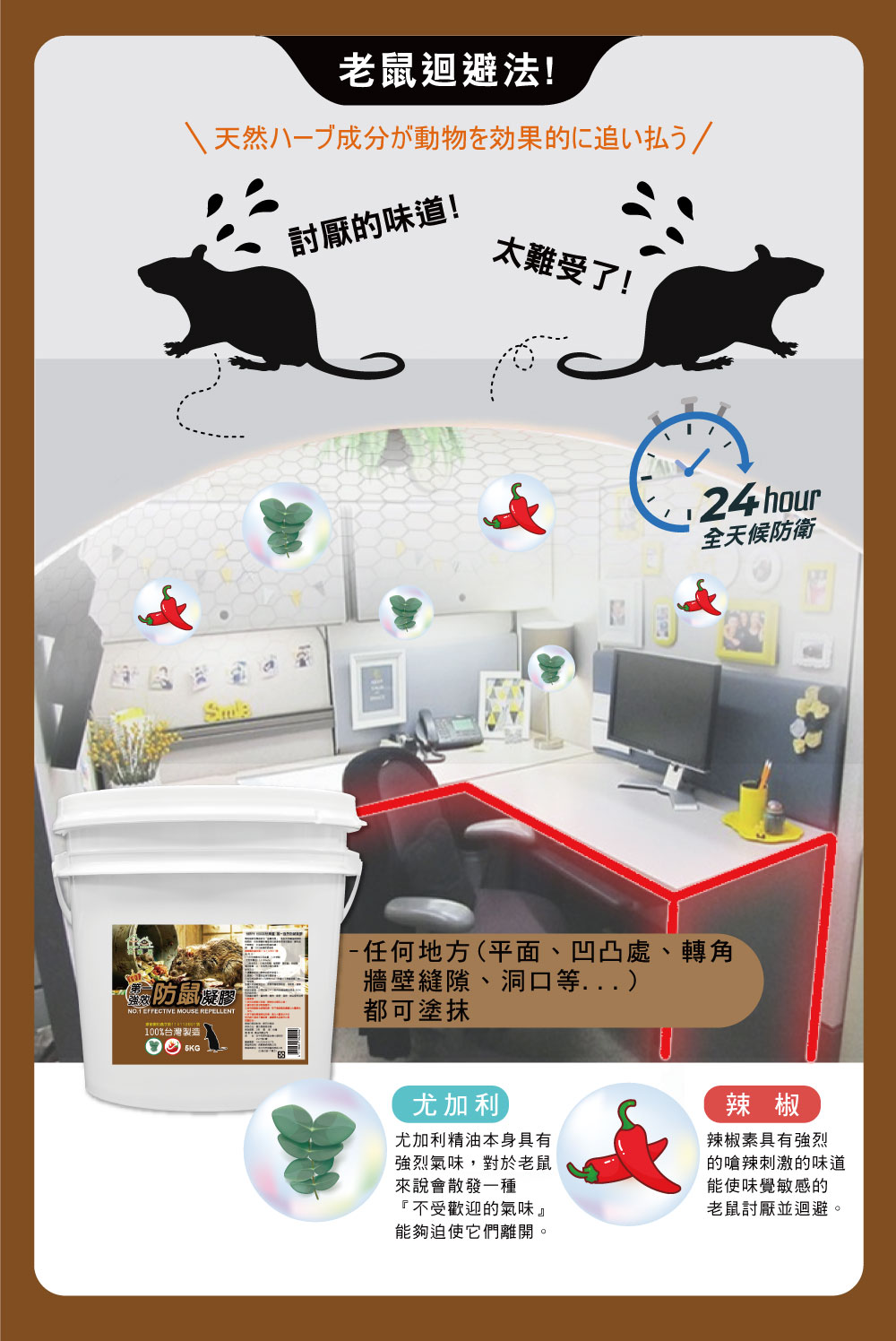 【HAPPY HOUSE快樂屋】第一強效防鼠凝膠5kg