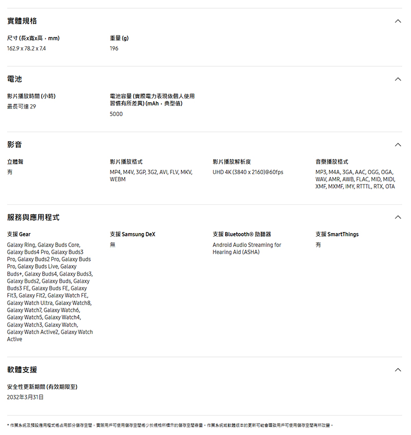 Samsung Galaxy A37 5G (8G/128G) 6.7吋智慧手機-贈空壓殼+鋼化保貼+掛繩+韓版包+指環支架+噴劑