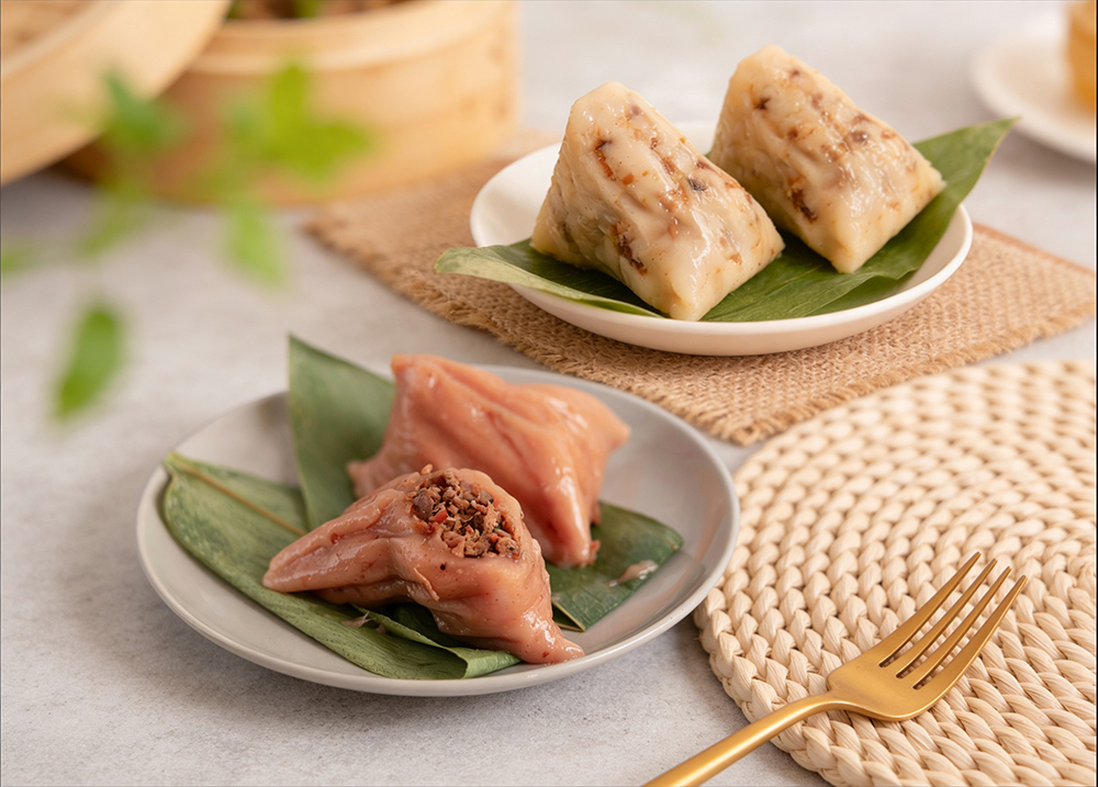 【巧食家】古早味粿粽-全素 200g/2顆/包 (原味.麻辣)