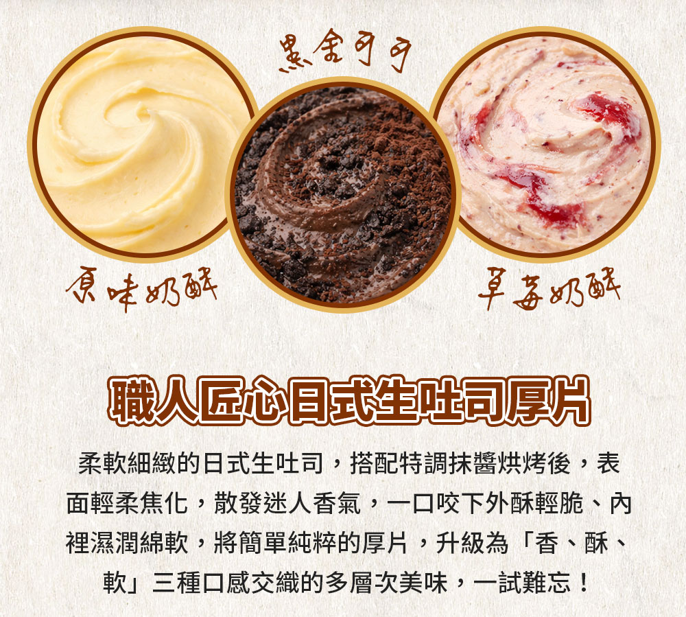 【愛上新鮮】吳寶春生吐司厚片自由選(原味奶酥/黑金可可/草莓奶酥) 早餐 下午茶 點心 世界麵包大賽冠軍吳寶春