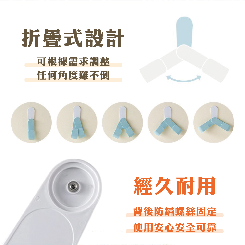 免鑽孔無痕多功能折疊鍋蓋架(1入) 
