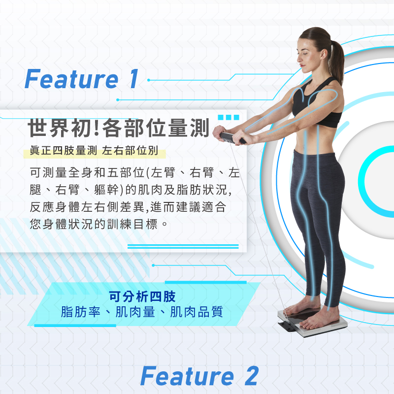 TANITA 4C技術 十二合一藍牙智能八點式體組成計RD-804LT