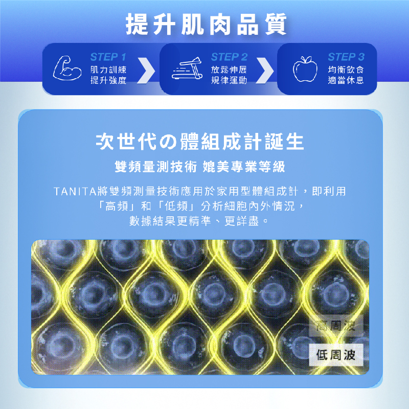 TANITA 4C技術 十二合一藍牙智能八點式體組成計RD-804LT