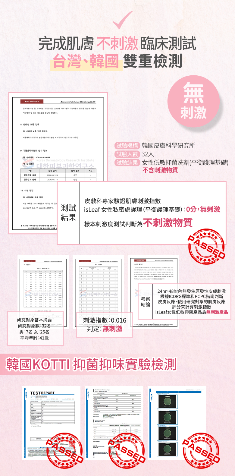 韓國 isLeaf  女性私密防護慕絲250ml (PH4.0弱酸洗淨告別私密困擾)