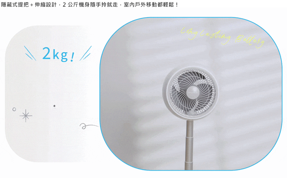 【NICONICO】無線遙控桌立循環扇NI-DC2604