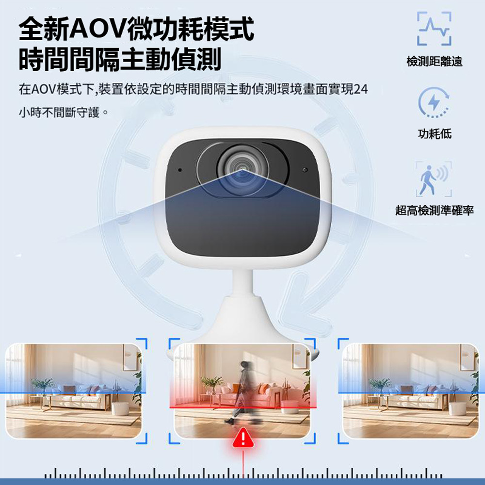 監控王 R2-4G 插4G-SIM卡 室內車內雙用 旋轉萬向軸磁吸底座 AOV低功耗智慧夜視監控網路攝影機