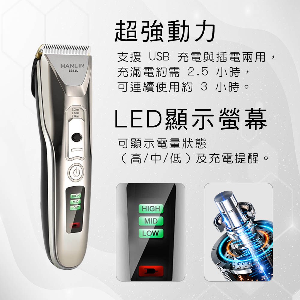 ES81L 寵物電動推剪 寵物電剪 寵物剪毛器