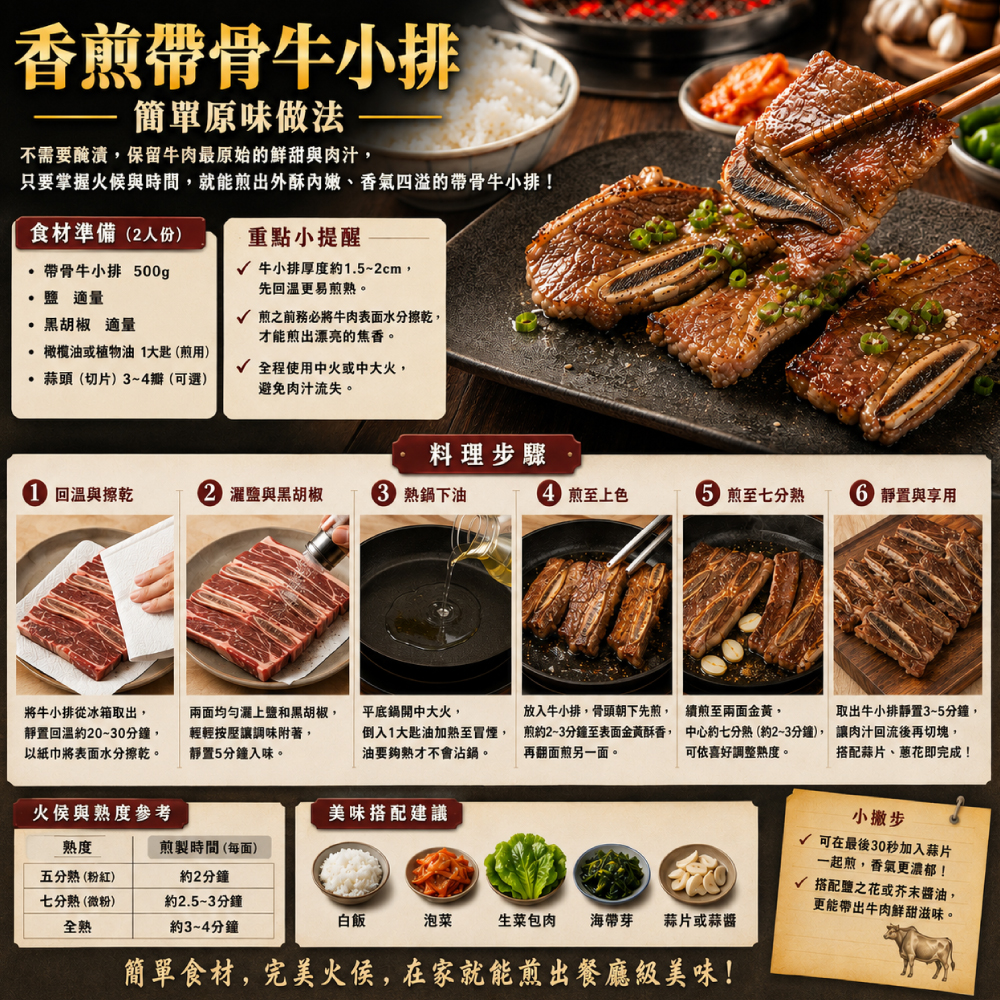豪鮮牛肉 安格斯帶骨牛小排