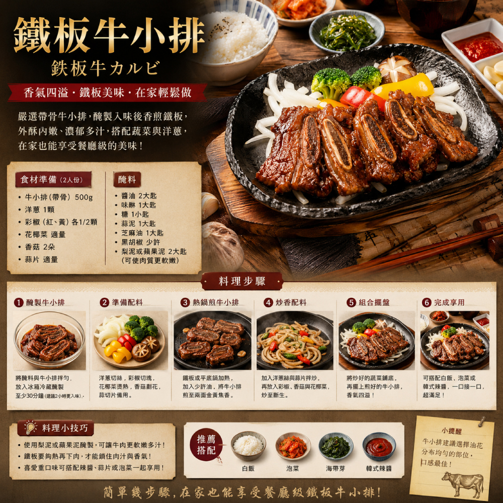 豪鮮牛肉 安格斯帶骨牛小排