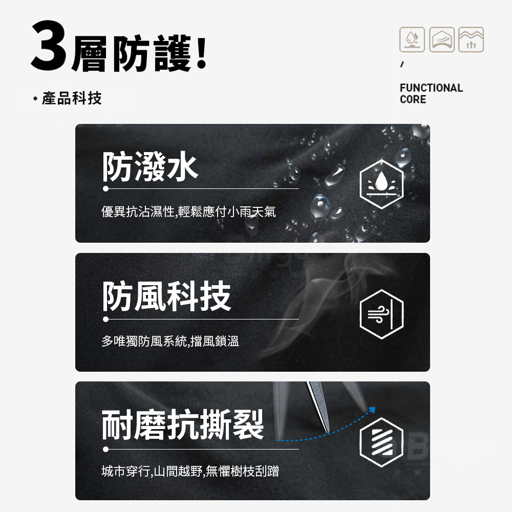 情侶薄款衝鋒連帽外套