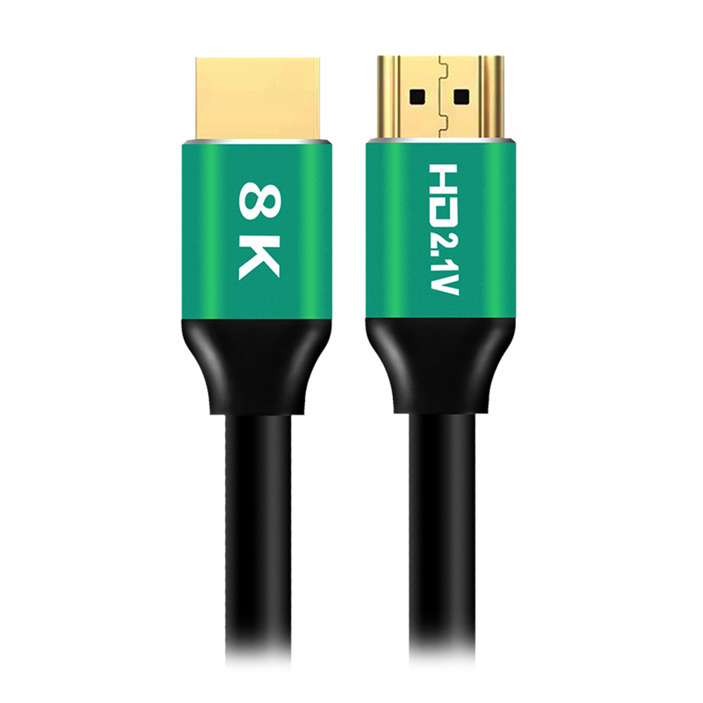 HDMI-L3 8K/60Hz高畫質動態HDR影像傳輸雙頭HDMI 2.1版轉接線 1.5m(Switch/PS5/Xbox轉電腦螢幕顯示器)
