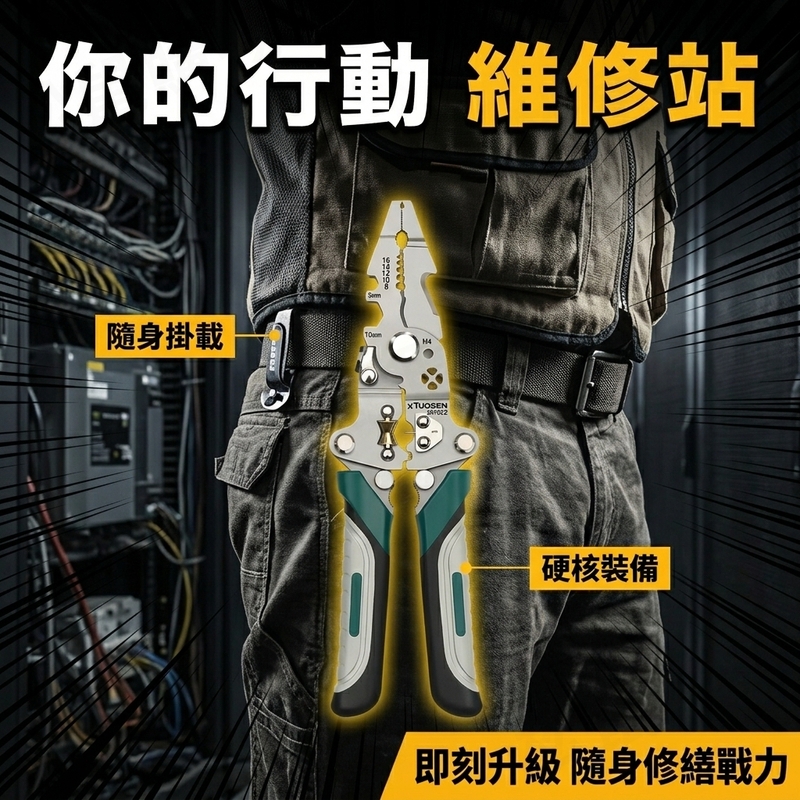 多功能折疊尖嘴鉗