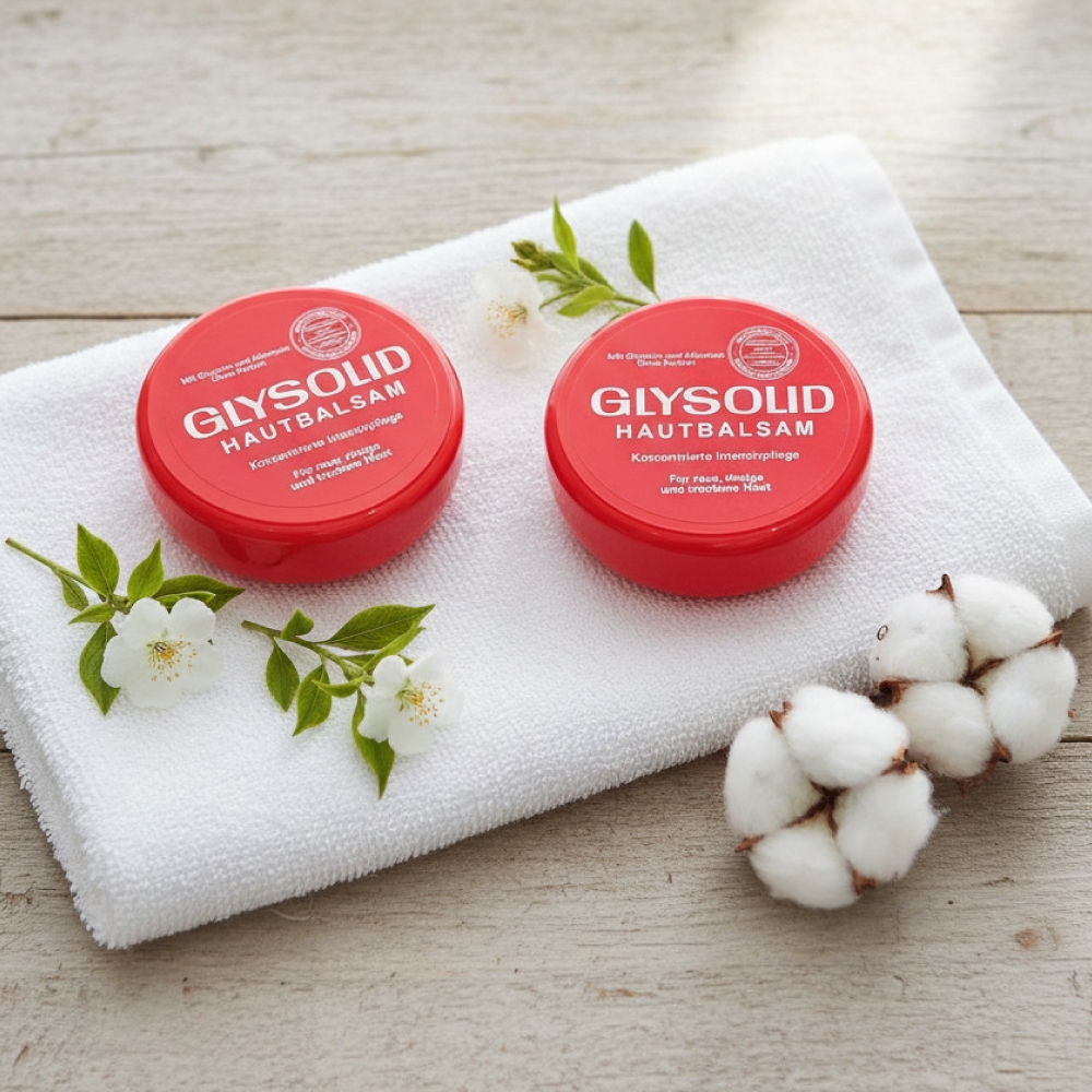 【德國Glysolid 神奇乳霜 100ml(滋潤款-紅)】暢銷歐洲70逾年 滋潤 保濕