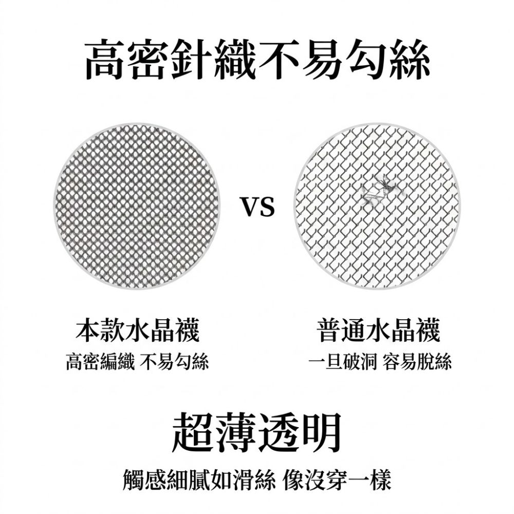 50雙 夏季超薄水晶絲襪 透氣隱形防勾絲襪 自然膚色絲襪  隨機出貨