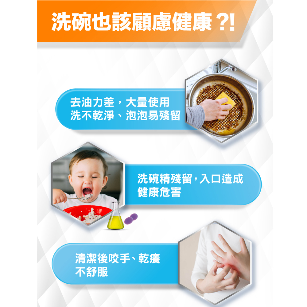 【橘子工坊】去垢酵素碗盤洗滌液(洗碗精)補充包500ML/包