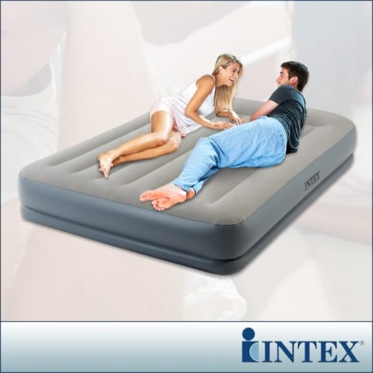 INTEX 雙層內建幫浦床墊系列
