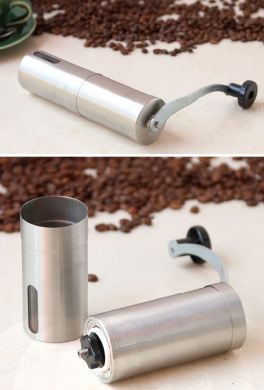 不鏽鋼手搖磨豆機(咖啡機 磨粉機 磨咖啡豆機 研磨機)